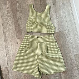 Zara gingham set